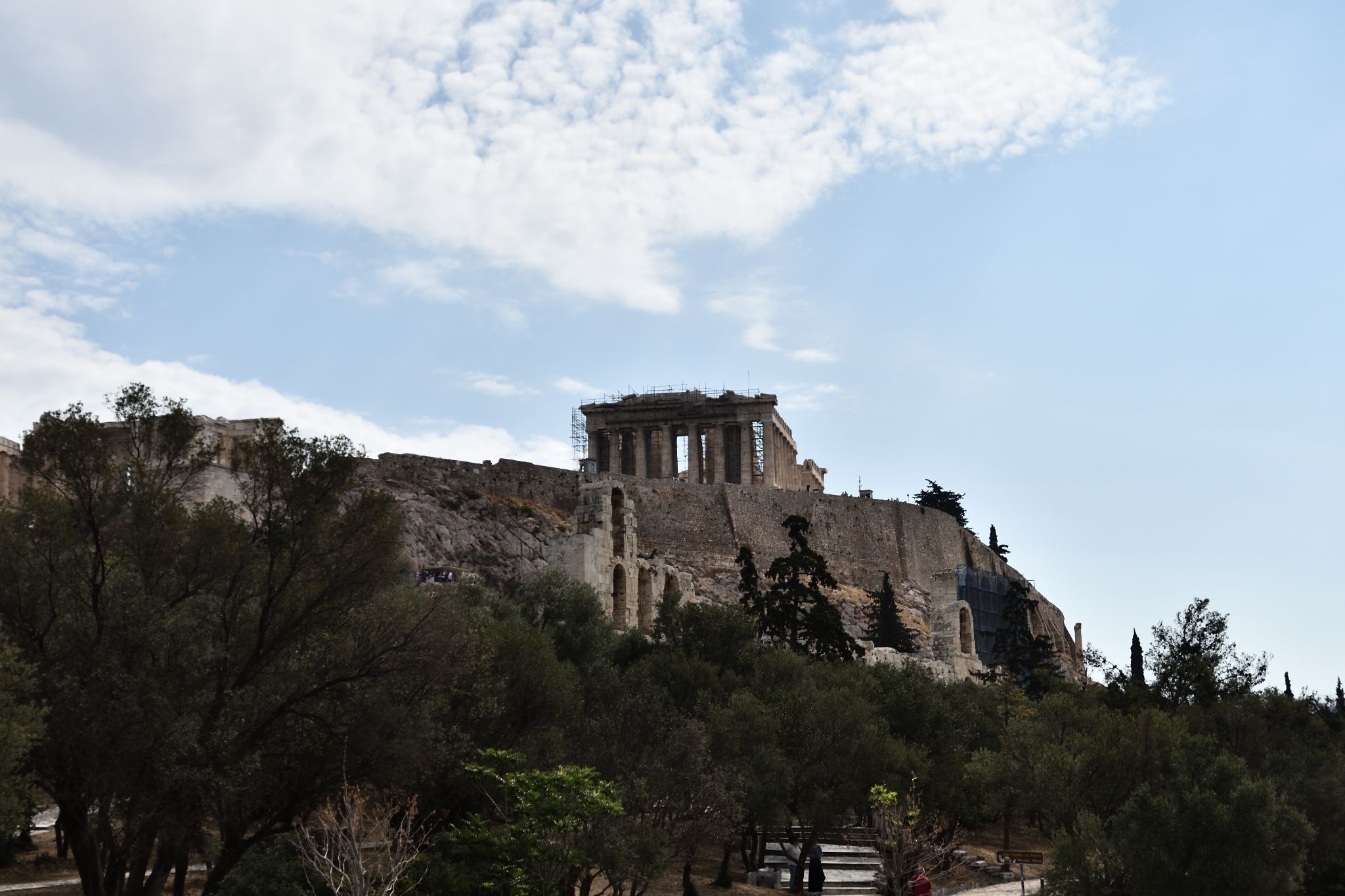 The Acropolis of Athens Greece